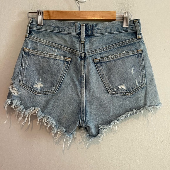 AGOLDE Vintage Parker Cut Off Shorts In Swapmeet Style: A026-811 Size 24 - Picture 6 of 11